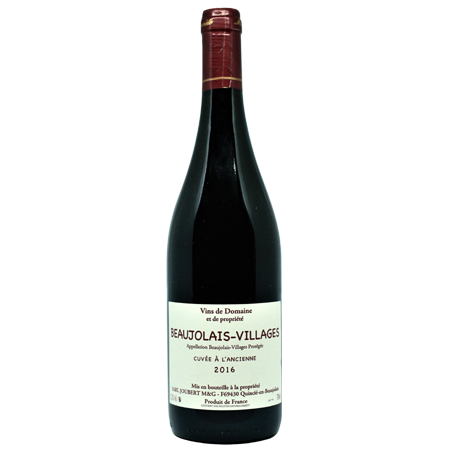 SARL JOUBERT 'CUVEE A LANCIENNE' BEAUJOLAIS VILLAGE 2016